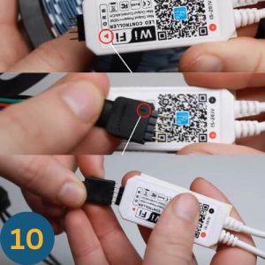 Step-10_-Now-connect-the-LED-controller-receiver-to-the-LED-strip-to-power-your-lights-300x300-1